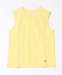 きれいなイエロー　45R ノースリーブ　Tシャツ きれいなイエロー 45R ノースリーブ Tシャツ