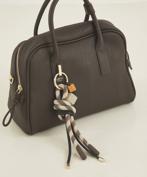 LOWELL things（ロウェル　シングス）の「ロープチャーム/バッグチャーム/マルチチャーム（チャーム・レディース・ネイビー/ブラウン・フリー）」の2枚目の写真