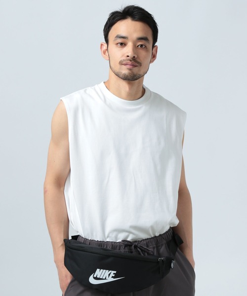 BAYFLOW(ベイフロー)の「【接触冷感】クールタッチノースリーブ(Tシャツ/カットソー・メンズ・ブラック/ホワイト・MEDIUM/LARGE)」の2枚目の写真