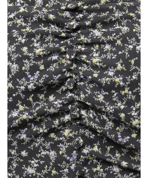 EATME(イートミー)の「ミニフラワープリントオフショルワンピース(ワンピース・レディース・ブルー/ブラック/アイボリー・FREE)」の18枚目の写真