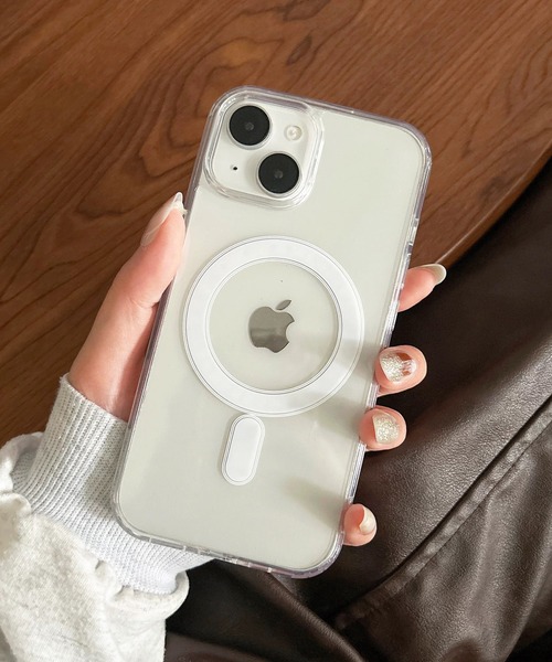 shopnikoniko（ショップニコニコ）の「iPhone17 ケース マグセーフ スマホケース iPhone16 ケース クリア  TPU  iPhone 16 15 14 13（スマホケース/カバー・レディース・クリア・iPhone 13/iPhone 13 Pro/iPhone 13 Pro Max/iPhone 14/iPhone 14 Pro/iPhone 14 Pro Max/iPhone 15/iPhone 15 Pro/iPhone 15 Pro Max/iPhone 16/iPhone 16 Pro/iPhone 16 Pro Max/iPhone 17/iPhone 17 Pro/iPhone 17 Pro Max）」の5枚目の写真