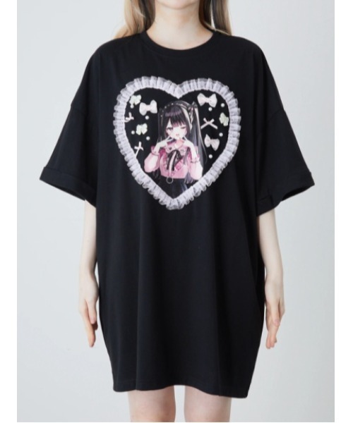 セール】ゆいみすコラボBIGTE（Tシャツ/カットソー）｜Ank Rouge