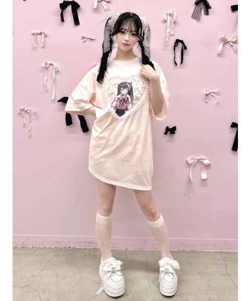 tシャツ ゆいみすコラボBIGTE レディース セール】ゆいみすコラボBIGTE（Tシャツ/カットソー）｜Ank Rouge