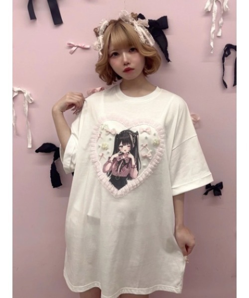 tシャツ ゆいみすコラボBIGTE レディース ゆいみすコラボBIGTE（Tシャツ/カットソー）｜Ank Rouge（アン