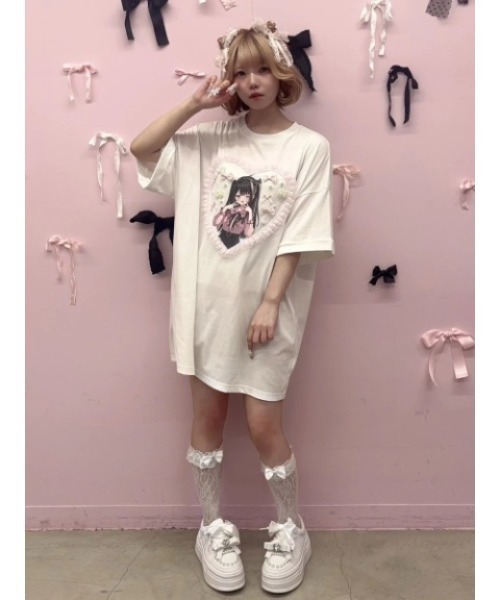 ゆいみすコラボBIGTE（Tシャツ/カットソー）｜Ank Rouge（アン