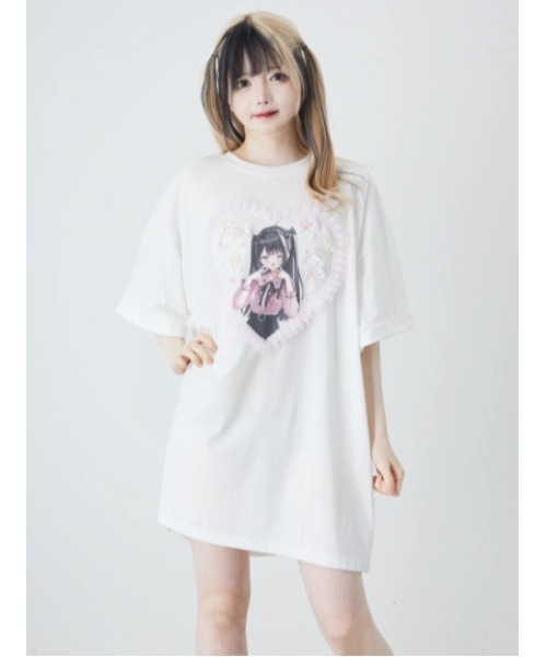 ゆいみすコラボBIGTE（Tシャツ/カットソー）｜Ank Rouge（アン