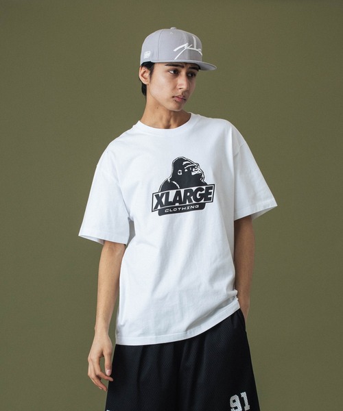 XLARGE(エクストララージ)の「【販売終了】OLD OG S/S TEE(Tシャツ/カットソー・メンズ・ブラック/オリーブ/ホワイト/ブラウン・S/M/L/XL/XXL)」の13枚目の写真