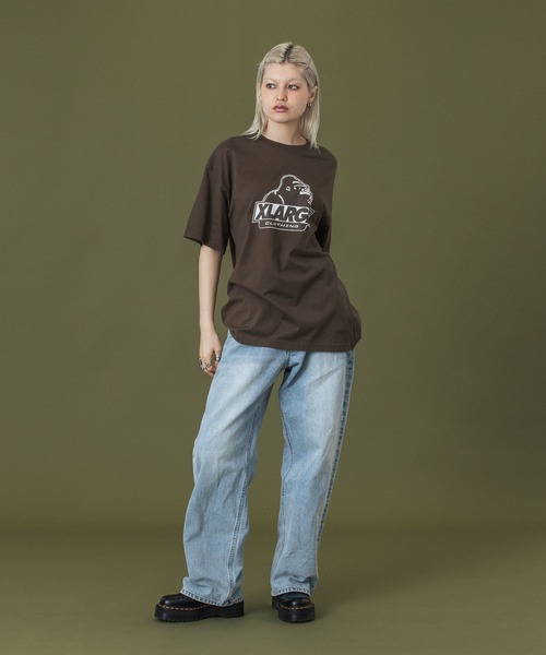 XLARGE(エクストララージ)の「【販売終了】OLD OG S/S TEE(Tシャツ/カットソー・メンズ・ブラック/オリーブ/ホワイト/ブラウン・S/M/L/XL/XXL)」の18枚目の写真