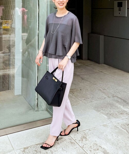 セール】ウォッシャブルドライ2WAYストレッチテーパードパンツ