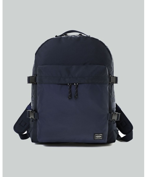 PORTER(ポーター)の「【PORTER】DAYPACK(バックパック/リュック・メンズ・カーキ/ネイビー/ブラック・FREE)」の1枚目の写真