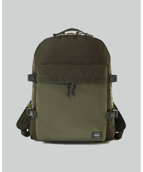 PORTER(ポーター)の「【PORTER】DAYPACK(バックパック/リュック・メンズ・カーキ/ネイビー/ブラック・FREE)」の3枚目の写真