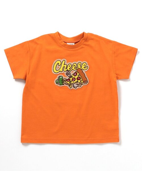 BREEZE(ブリーズ)の「【リンク/ジュニア対応】ロゴサガラワッペンTシャツ(Tシャツ/カットソー・キッズ・ピンク/ライム/オレンジ/パープル/イエロー/ブルー・100/120/130/140/80/90/110)」の12枚目の写真