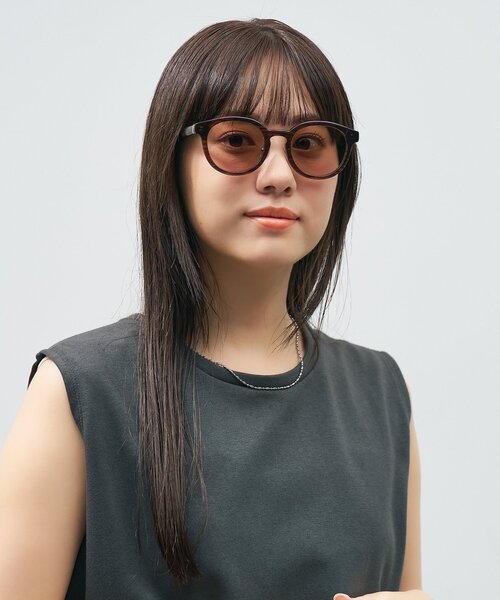 ボストン型 調光サングラス Zoff UNITEDARROWS WEB限定】Zoff｜UNITED ARROWS｜ボストン型 調光サングラス｜紫外線で