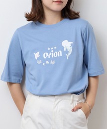 オリオン ビール プリント5分袖Tシャツ(M)