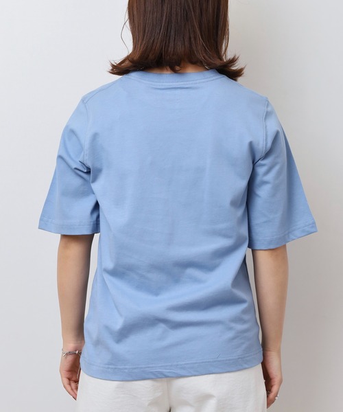 FUNALIVE（ファンアライブ）の「オリオン ビール プリント5分袖Tシャツ(M)（Tシャツ/カットソー・レディース・カーキ/ブラック/オフホワイト/ブルー・L/M）」の21枚目の写真