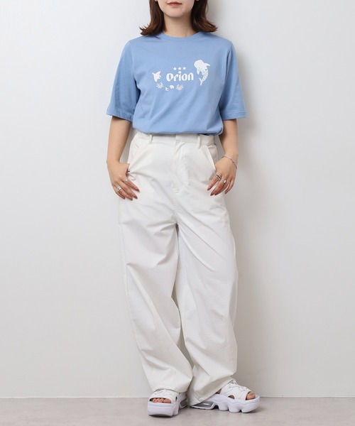 FUNALIVE（ファンアライブ）の「オリオン ビール プリント5分袖Tシャツ(M)（Tシャツ/カットソー・レディース・カーキ/ブラック/オフホワイト/ブルー・L/M）」の18枚目の写真