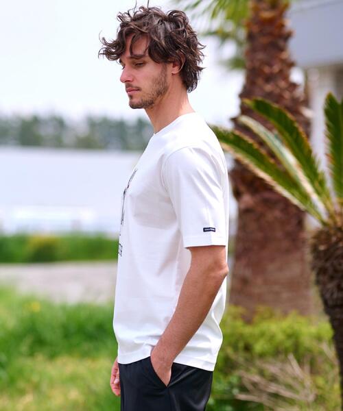 DRESSTERIOR（ドレステリア）の「【接触冷感／抗菌防臭／消臭】ICE CLEAR COTTON キャットTシャツ（Tシャツ/カットソー・メンズ・ホワイト/ブラック/ライトイエロー系/レッド系1・90/91/92/94）」の6枚目の写真