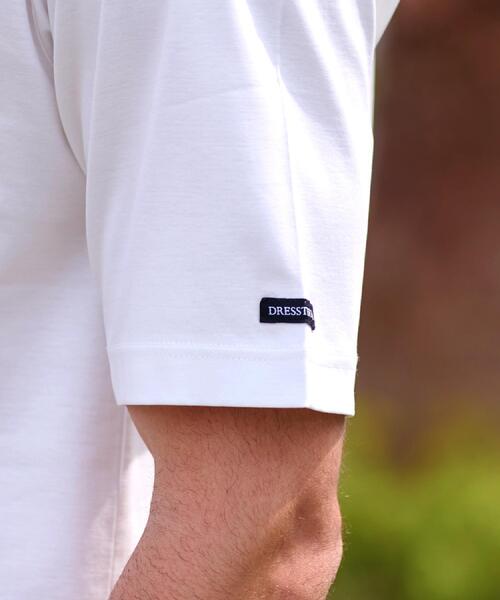 DRESSTERIOR（ドレステリア）の「【接触冷感／抗菌防臭／消臭】ICE CLEAR COTTON キャットTシャツ（Tシャツ/カットソー・メンズ・ホワイト/ブラック/ライトイエロー系/レッド系1・90/91/92/94）」の10枚目の写真