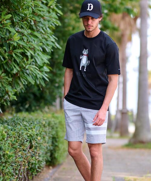 DRESSTERIOR（ドレステリア）の「【接触冷感／抗菌防臭／消臭】ICE CLEAR COTTON キャットTシャツ（Tシャツ/カットソー・メンズ・ホワイト/ブラック/ライトイエロー系/レッド系1・90/91/92/94）」の12枚目の写真