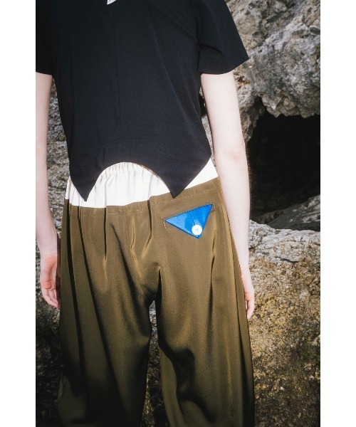 BOLCKING EASY TUCK PT（スラックス）｜OMMO（オーエムエムオー