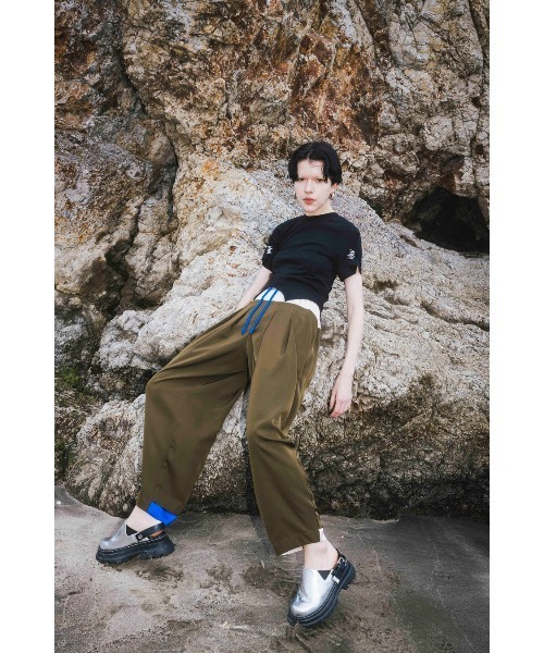 BOLCKING EASY TUCK PT（スラックス）｜OMMO（オーエムエムオー）の