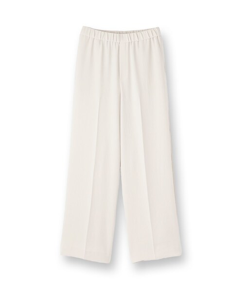 UNTITLED（アンタイトル）の「【接触冷感/UVカット/ウエストゴム】センタープレスツイルパンツ（その他パンツ・レディース・ブラック/ライトベージュ・50/42/44/46/48/00/01/02/03/04）」の18枚目の写真