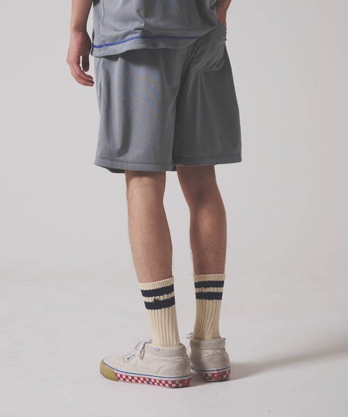 FIRST DOWN（ファーストダウン）の「メッシュ ショーツ（その他パンツ・メンズ・グレー/ブルー/イエロー・M/L/XL）」の4枚目の写真