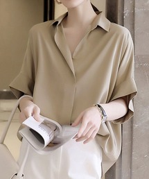 シャツ レディース ゆるカットソー ロングT