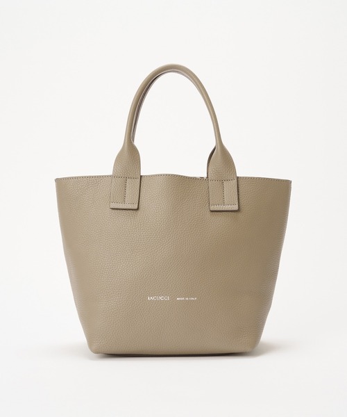 IACUCCI（イアクッチ）の「オペラ S CERVO/STAMPA INTERNA（トートバッグ・レディース・チャコールグレー/グレイッシュベージュ/イエロー/イエロー系その他/サンドベージュ/ミント/ライトグレー・FREE）」の14枚目の写真