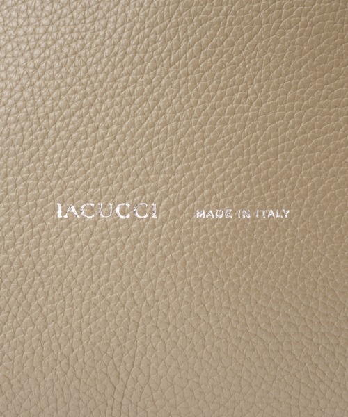 IACUCCI（イアクッチ）の「オペラ S CERVO/STAMPA INTERNA（トートバッグ・レディース・チャコールグレー/グレイッシュベージュ/イエロー/イエロー系その他/サンドベージュ/ミント/ライトグレー・FREE）」の15枚目の写真