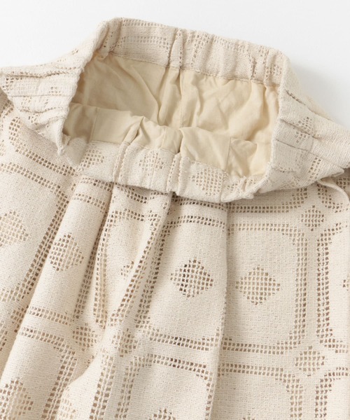 URBAN RESEARCH DOORS（アーバンリサーチドアーズ）の「『セットアップ対応』レースパンツ（その他パンツ・レディース・ナチュラル/ブラック・MEDIUM）」の9枚目の写真