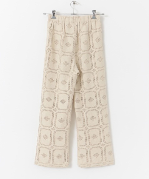 URBAN RESEARCH DOORS（アーバンリサーチドアーズ）の「『セットアップ対応』レースパンツ（その他パンツ・レディース・ナチュラル/ブラック・MEDIUM）」の8枚目の写真