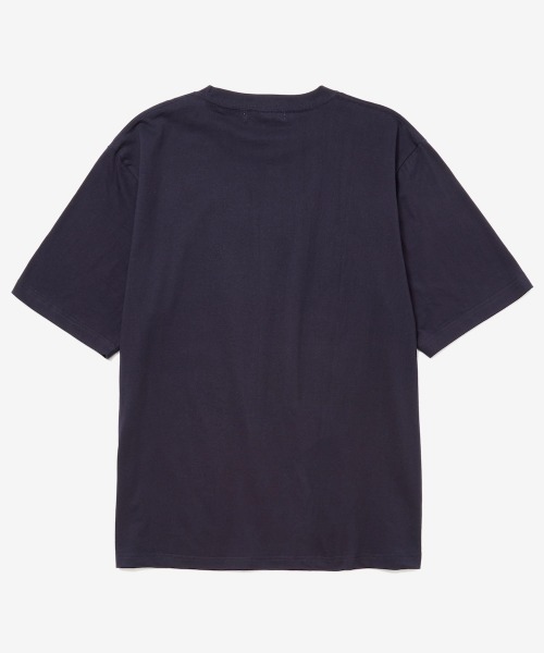 rehacer(レアセル)の「rehacer : Roots Supper Relax Fit T-shirt / ルーツサパー リラックス フィットTシャツ(Tシャツ/カットソー・メンズ・ネイビー/スミクロ/ホワイト・MEDIUM/LARGE/SMALL/X-LARGE)」の6枚目の写真