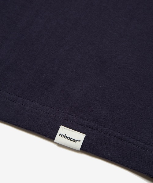 rehacer(レアセル)の「rehacer : Roots Supper Relax Fit T-shirt / ルーツサパー リラックス フィットTシャツ(Tシャツ/カットソー・メンズ・ネイビー/スミクロ/ホワイト・MEDIUM/LARGE/SMALL/X-LARGE)」の4枚目の写真