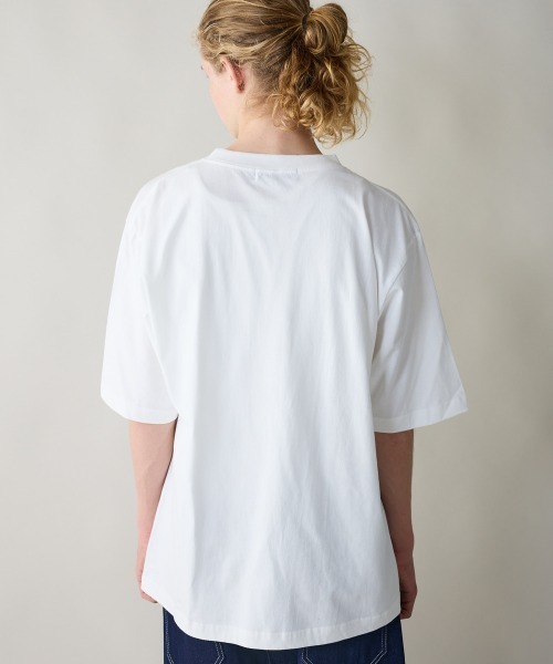 rehacer(レアセル)の「rehacer : Roots Supper Relax Fit T-shirt / ルーツサパー リラックス フィットTシャツ(Tシャツ/カットソー・メンズ・ネイビー/スミクロ/ホワイト・MEDIUM/LARGE/SMALL/X-LARGE)」の14枚目の写真