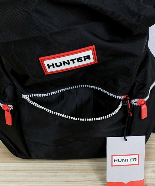 HUNTER(ハンター)の「オリジナルミニトップクリップバックパック リュック Original Mini Topclip Backpack 13L(バックパック/リュック・レディース・ブラック/オリーブ・ONE SIZE)」の7枚目の写真