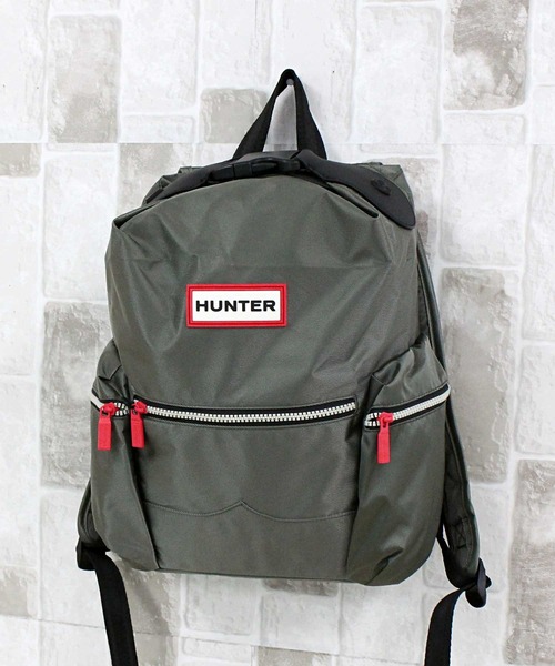 HUNTER(ハンター)の「オリジナルミニトップクリップバックパック リュック Original Mini Topclip Backpack 13L(バックパック/リュック・レディース・ブラック/オリーブ・ONE SIZE)」の3枚目の写真