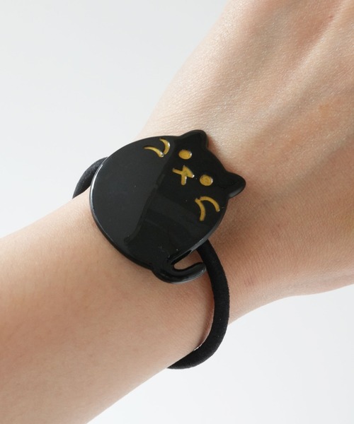 Port / ポート 】 2個セット♪ おすわり にゃんこ ヘアゴム / ねこ