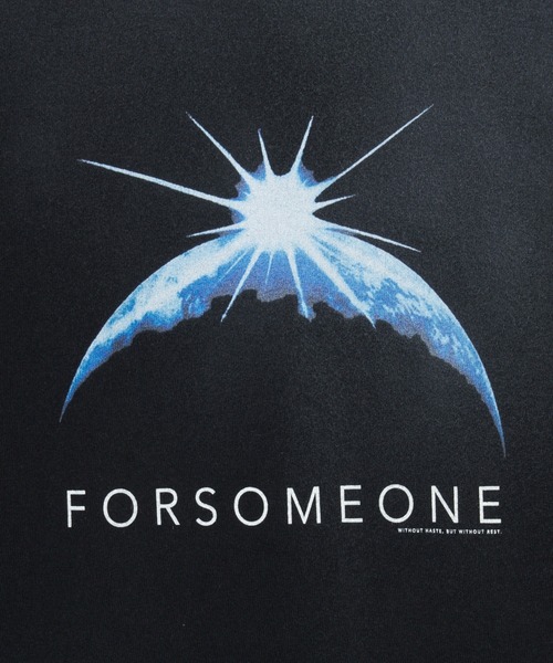 FORSOMEONE(フォーサムワン)の「FORSOMEONE EARTH TEE(Tシャツ/カットソー・メンズ・ブラック/オフホワイト・46/48/50)」の14枚目の写真