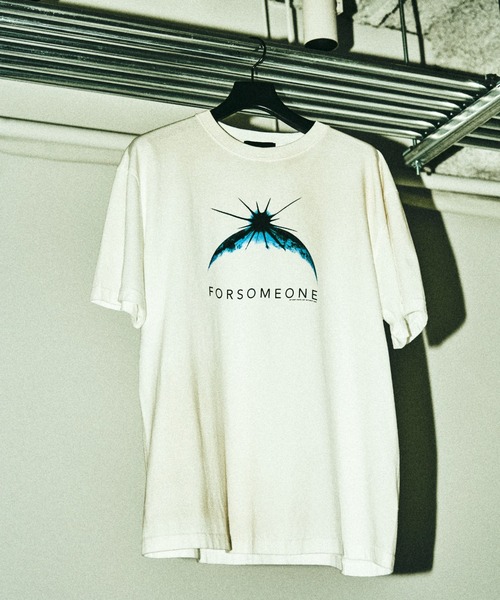 FORSOMEONE(フォーサムワン)の「FORSOMEONE EARTH TEE(Tシャツ/カットソー・メンズ・ブラック/オフホワイト・46/48/50)」の15枚目の写真