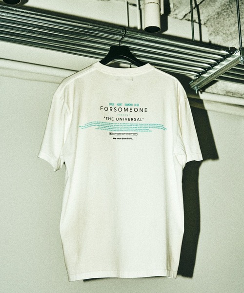 FORSOMEONE(フォーサムワン)の「FORSOMEONE EARTH TEE(Tシャツ/カットソー・メンズ・ブラック/オフホワイト・46/48/50)」の16枚目の写真