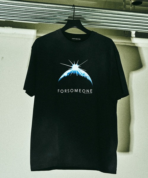 FORSOMEONE(フォーサムワン)の「FORSOMEONE EARTH TEE(Tシャツ/カットソー・メンズ・ブラック/オフホワイト・46/48/50)」の18枚目の写真