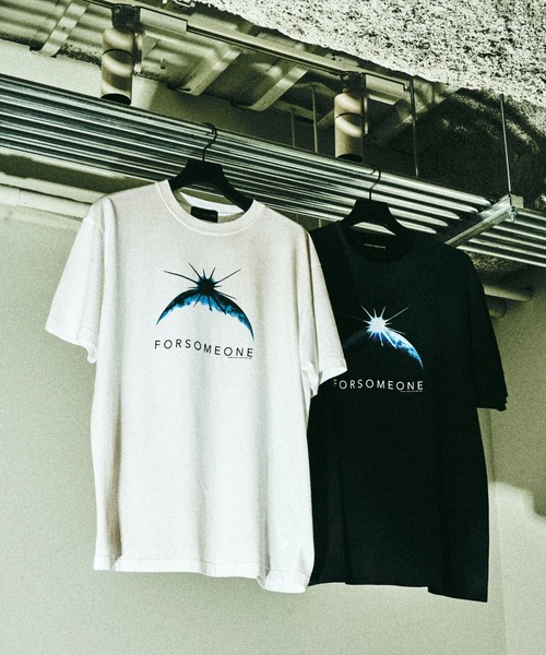 FORSOMEONE(フォーサムワン)の「FORSOMEONE EARTH TEE(Tシャツ/カットソー・メンズ・ブラック/オフホワイト・46/48/50)」の20枚目の写真