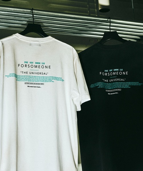 FORSOMEONE(フォーサムワン)の「FORSOMEONE EARTH TEE(Tシャツ/カットソー・メンズ・ブラック/オフホワイト・46/48/50)」の21枚目の写真