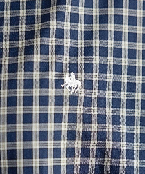 RAGEBLUE（レイジブルー）の「＜POLO BCS/ポロ・ビーシーエス＞別注アソートルーズシャツ/SS（シャツ/ブラウス・レディース・ネイビー系/ベージュ系/ブルー・FREE）」の11枚目の写真