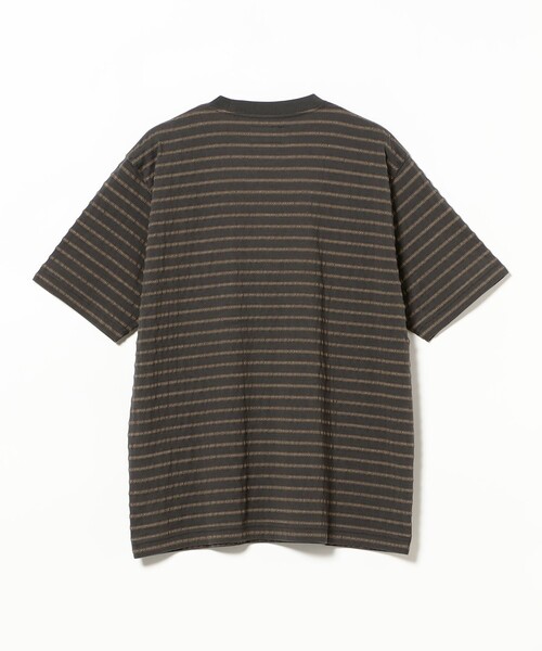 BEAMS PLUS(ビームスプラス)の「ジャカード ポケット Tシャツ(Tシャツ/カットソー・メンズ・グレー/ネイビー/ホワイト・LARGE/MEDIUM/SMALL/XX-LARGE/X-LARGE)」の8枚目の写真