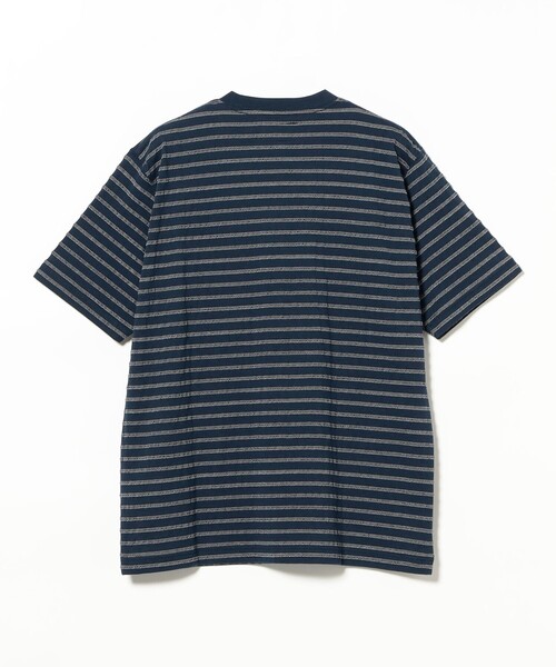 BEAMS PLUS(ビームスプラス)の「ジャカード ポケット Tシャツ(Tシャツ/カットソー・メンズ・グレー/ネイビー/ホワイト・LARGE/MEDIUM/SMALL/XX-LARGE/X-LARGE)」の12枚目の写真