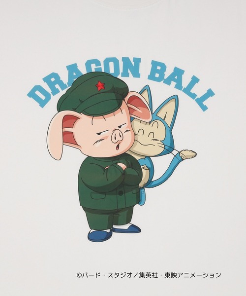 TMT（ティーエムティー）の「【TMT×ドラゴンボール】  コットンTシャツ（ウーロン＆プーアル）（Tシャツ/カットソー・メンズ・ピンク/ホワイト・XX-LARGE/X-LARGE/LARGE/MEDIUM）」の3枚目の写真