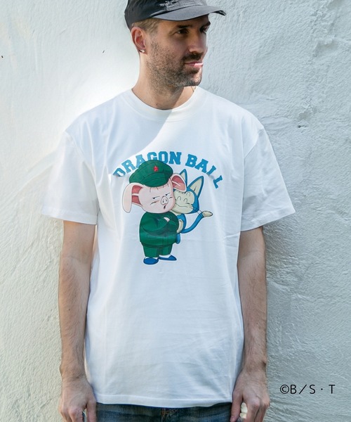 TMT（ティーエムティー）の「【TMT×ドラゴンボール】  コットンTシャツ（ウーロン＆プーアル）（Tシャツ/カットソー・メンズ・ピンク/ホワイト・XX-LARGE/X-LARGE/LARGE/MEDIUM）」の9枚目の写真