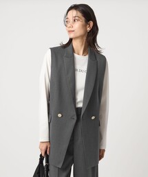 Green Label Relaxing チェックテーラードダブルジャケット green label relaxing（グリーンレーベルリラクシング）の「◇FM